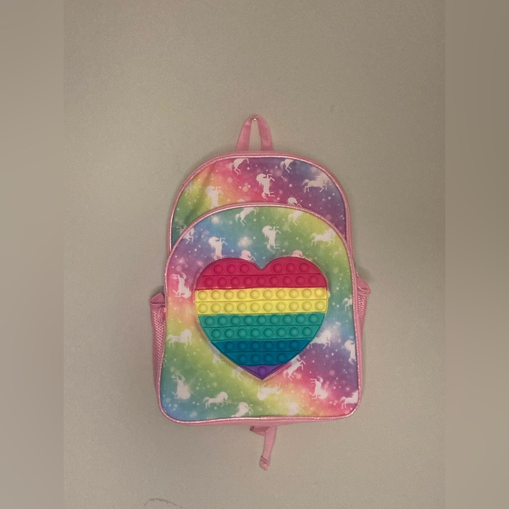 Unicorn Backpack with Lunchbag and Pencil Bag - Picture 2 of 5